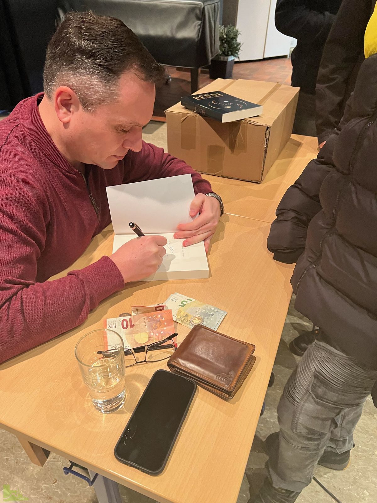Autorenlesung an der Hardenstein