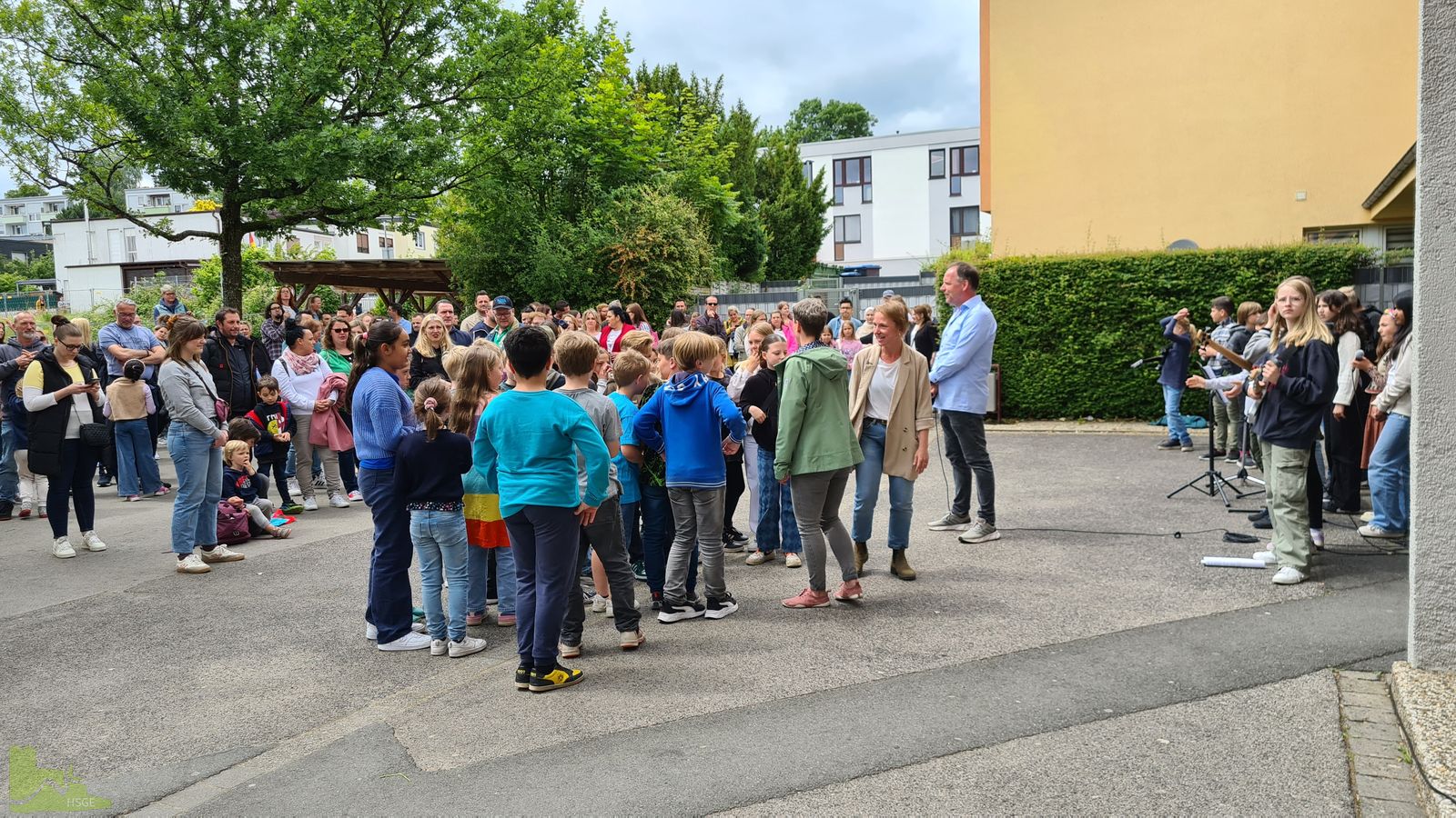 Kennenlernnachmittag der neuen 5. Klassen bei (fast) sonnigem Wetter