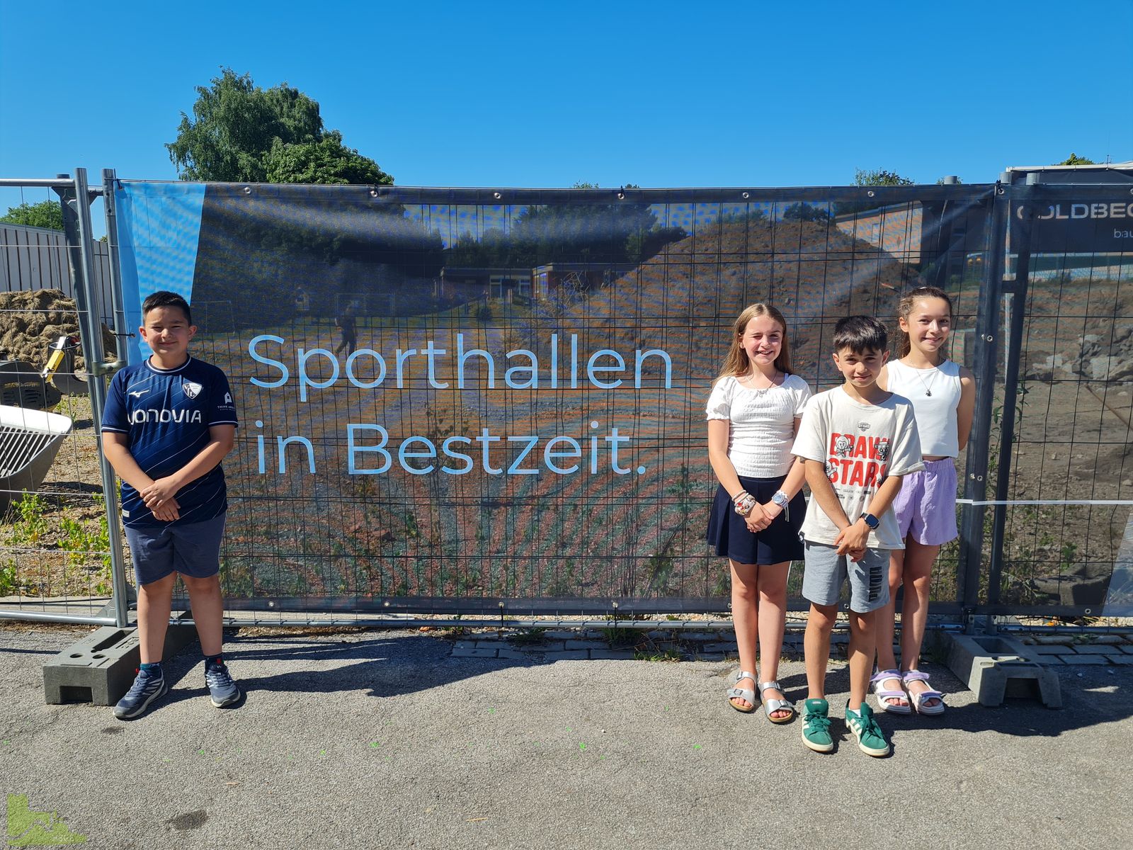 Spatenstich für neue Turnhalle in Vormholz